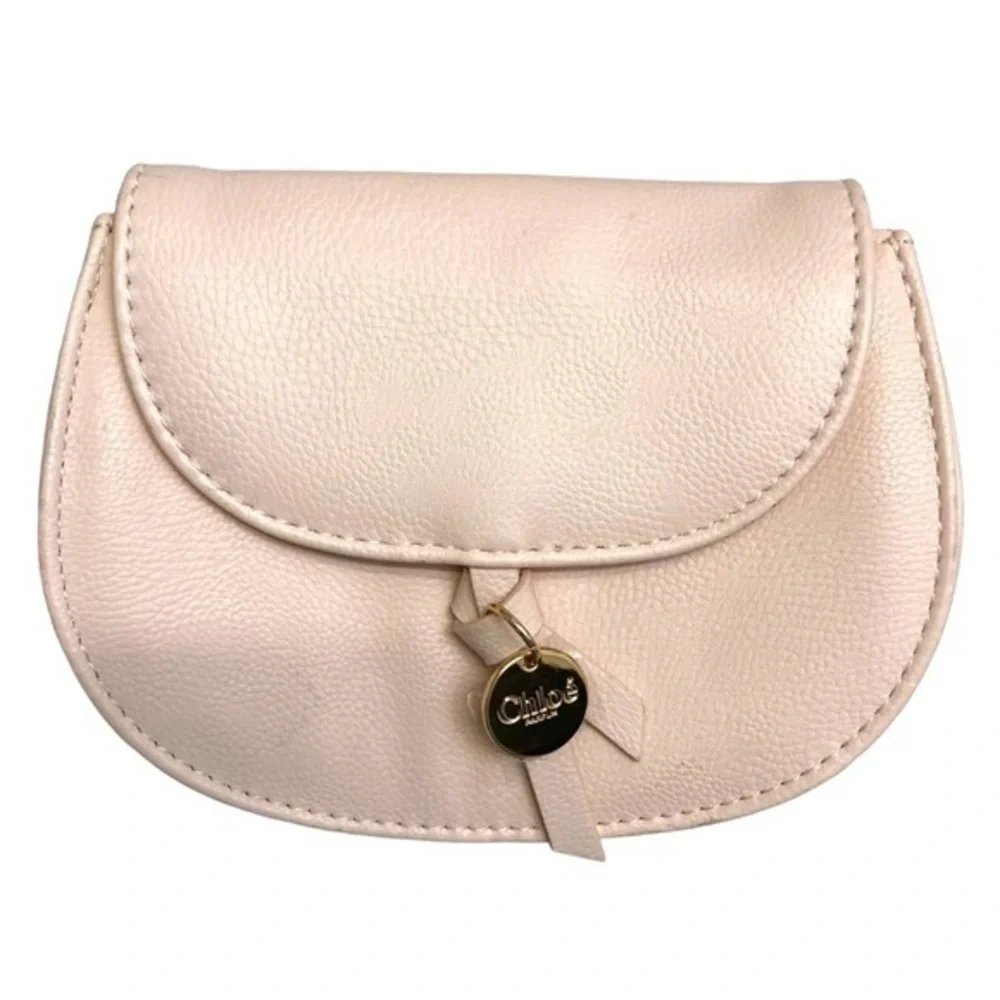 Chloe pink parfum cosmetic case bag
